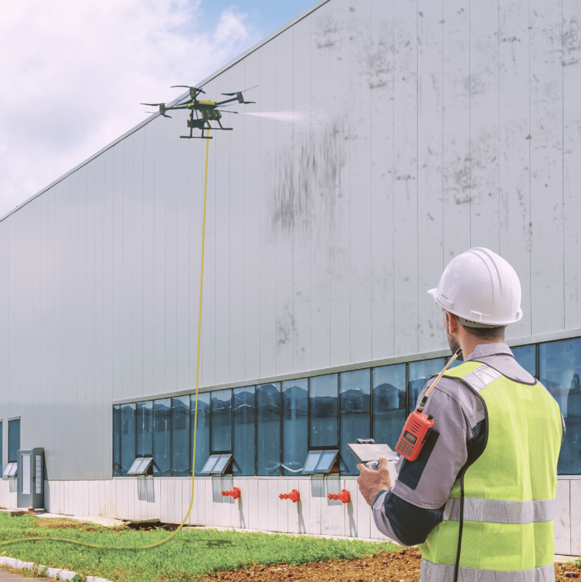 LIMPEZA DE FACHADAS E PAVILHÕES INDUSTRIAIS